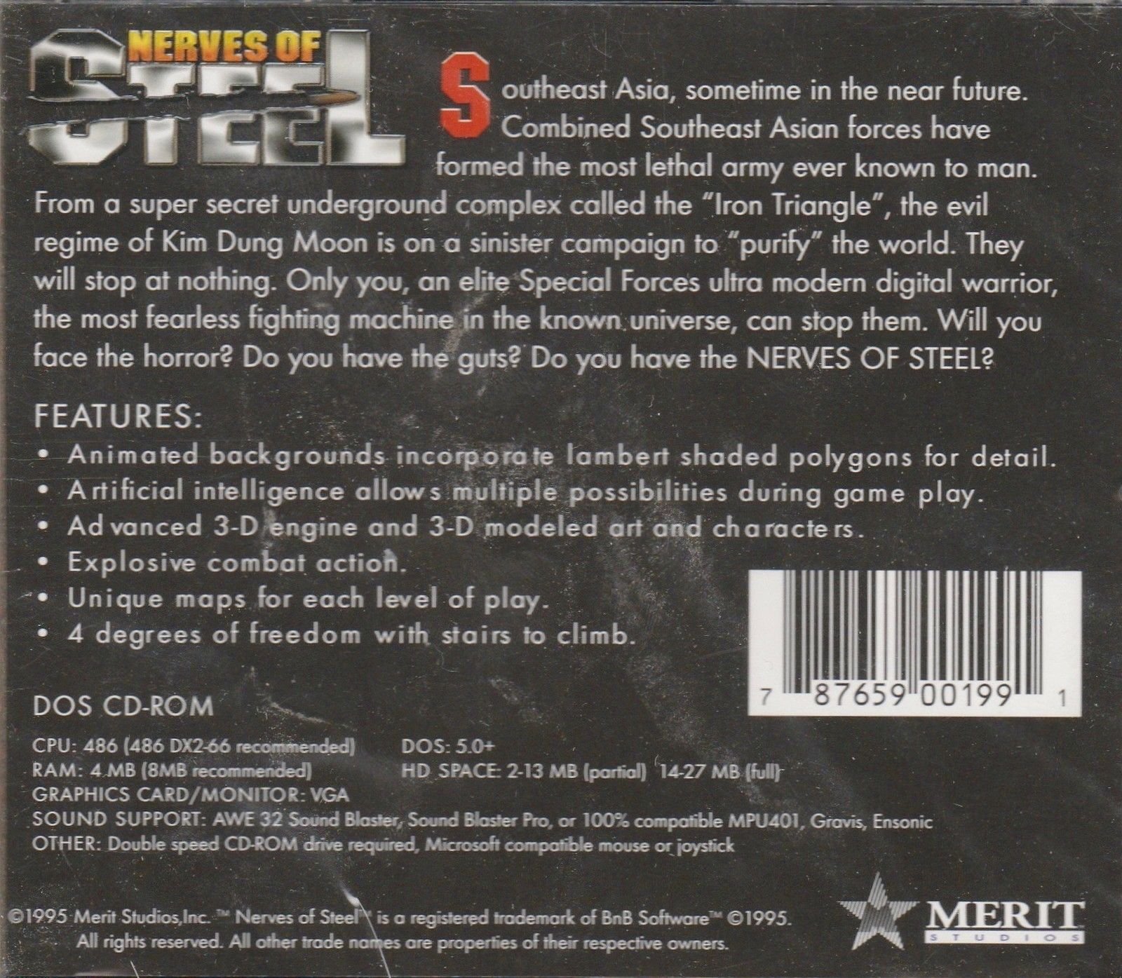 Nerves of Steel / CD Rom Pc [video game]