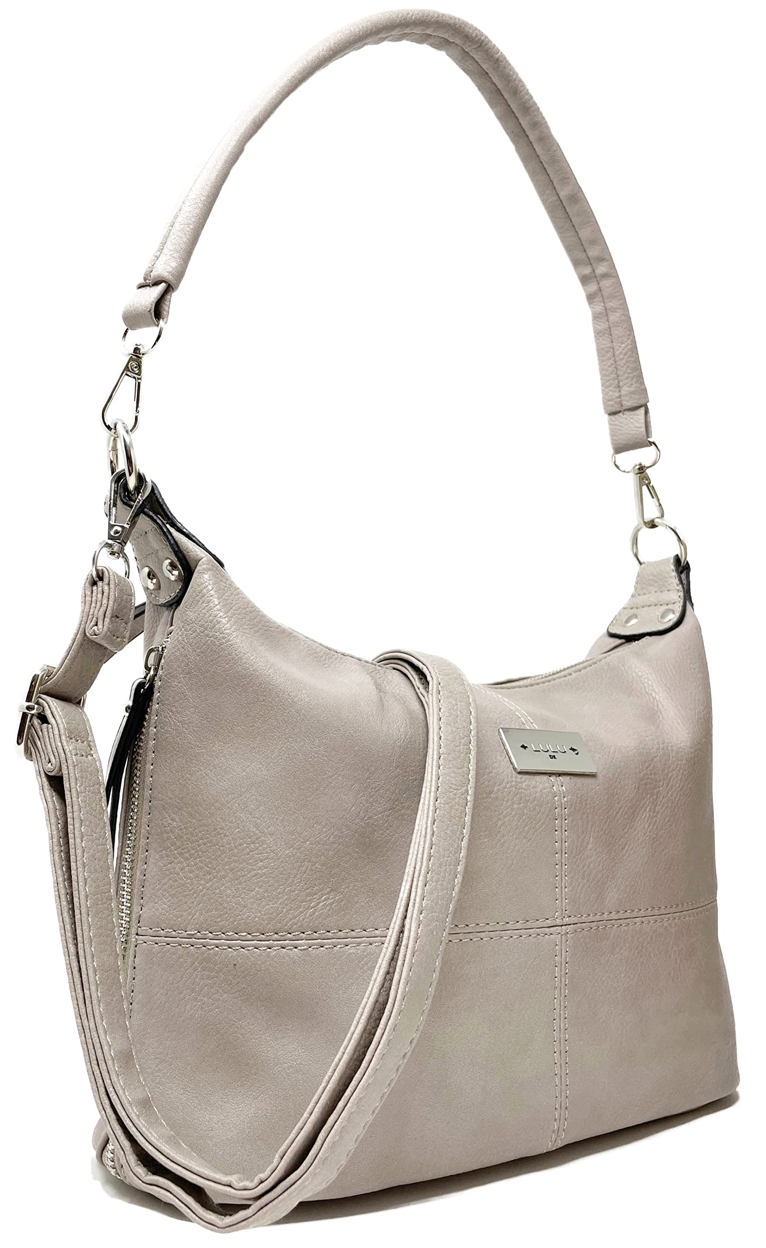 N E W L I S T I N G Designer Handbags for Women Italian Fashion Styled Medium Size Shoulder/Cross Body/Grab Bag in Premium Grained PU Leather.