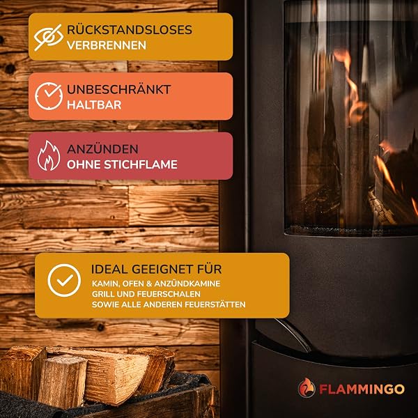 Panorama24 10 kg Kamin-Anzünder und Grill-Anzünder ca. 800 Stück (Ofen-anzünder, Anzündwolle, Anzündhilfe) aus Bio Holz-Wolle und Wachs - schnell und umweltfreundlich - 4