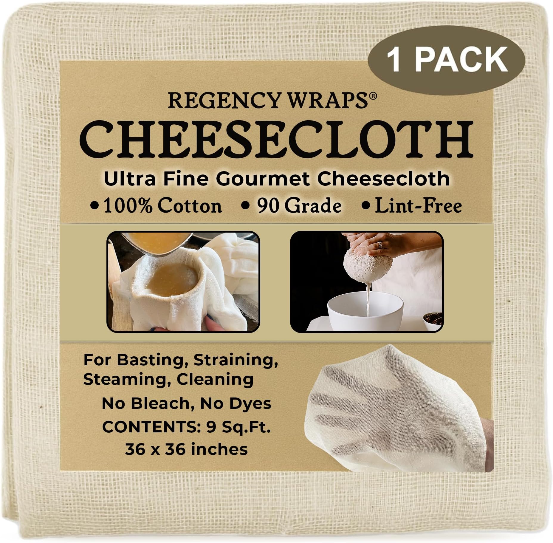 Regency Wraps 100% Cotton Cheesecloth