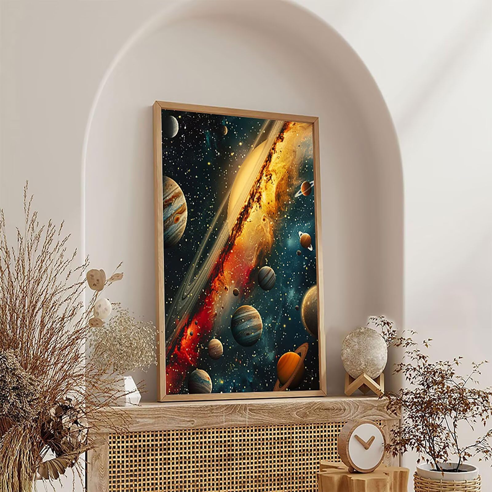 5D DIY diamentowe malowanie gwiaździste niebo, diamentowe malowanie pełny zestaw planety, kryształowe artystyczne hobby kreatywne dorosłe rzemiosło ścieg krzyżykowy obrazy z koralikami na prezent 100