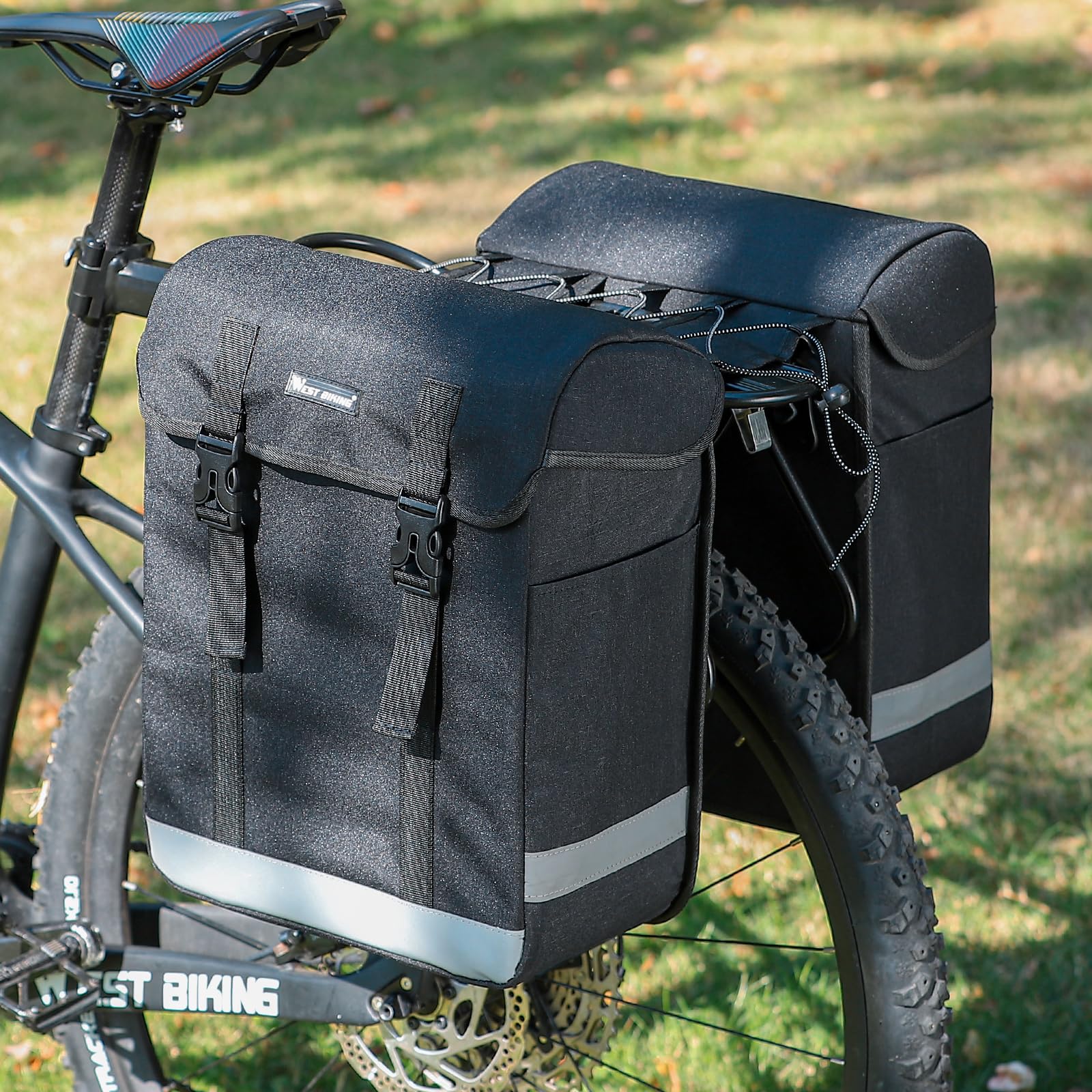 Borsa Per Bici WEST BIKING Borse Per Borse Per Biciclette Borsa Per Bagagliaio Per Borsa Ciclismo Con Copripioggia