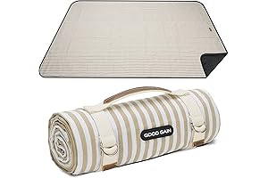 G GOOD GAIN Outdoor Mat for Kids Play Area Waterproof, Extra Large & Sand Free