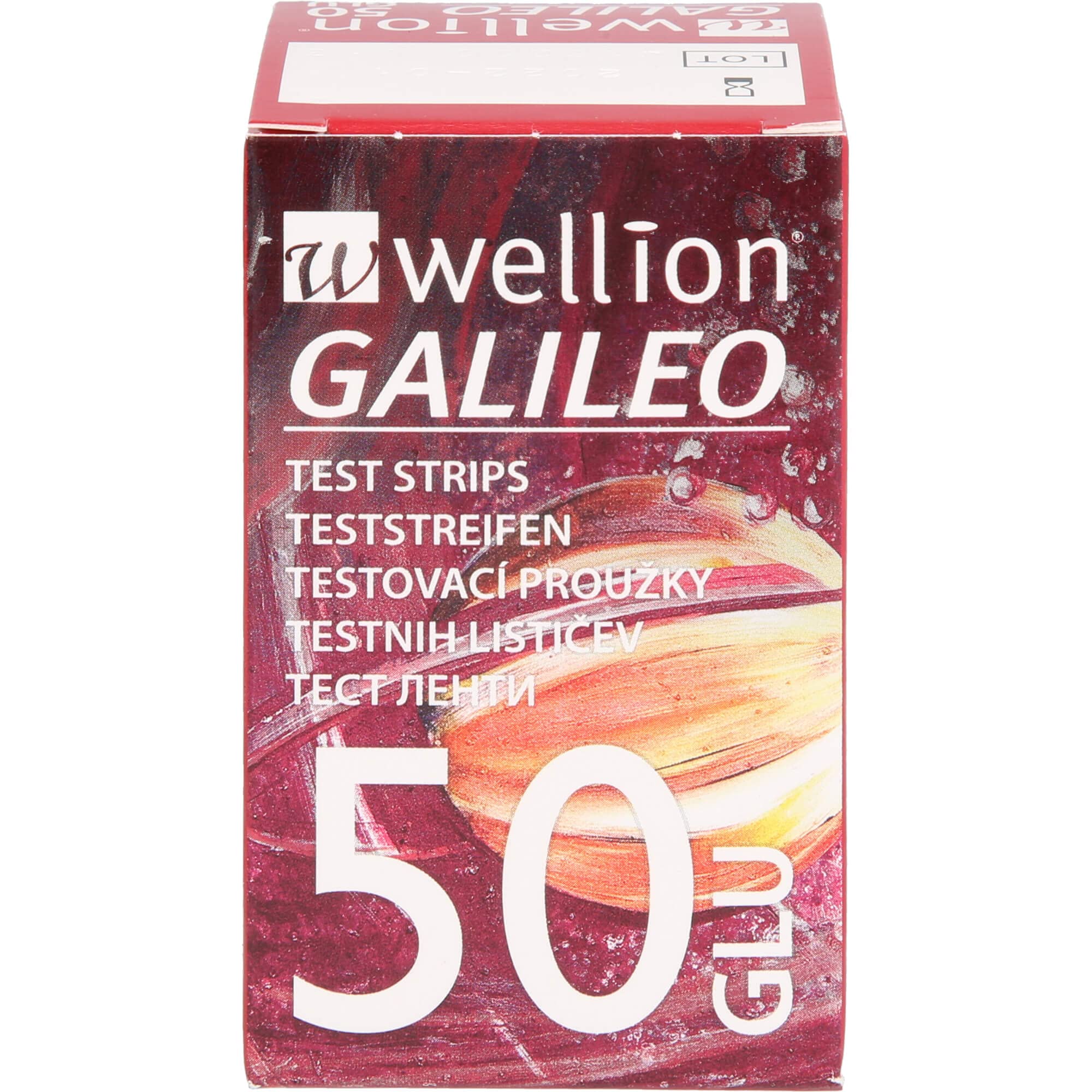 Wellion Galileo Blutzucker-Teststreifen, 50 Stück