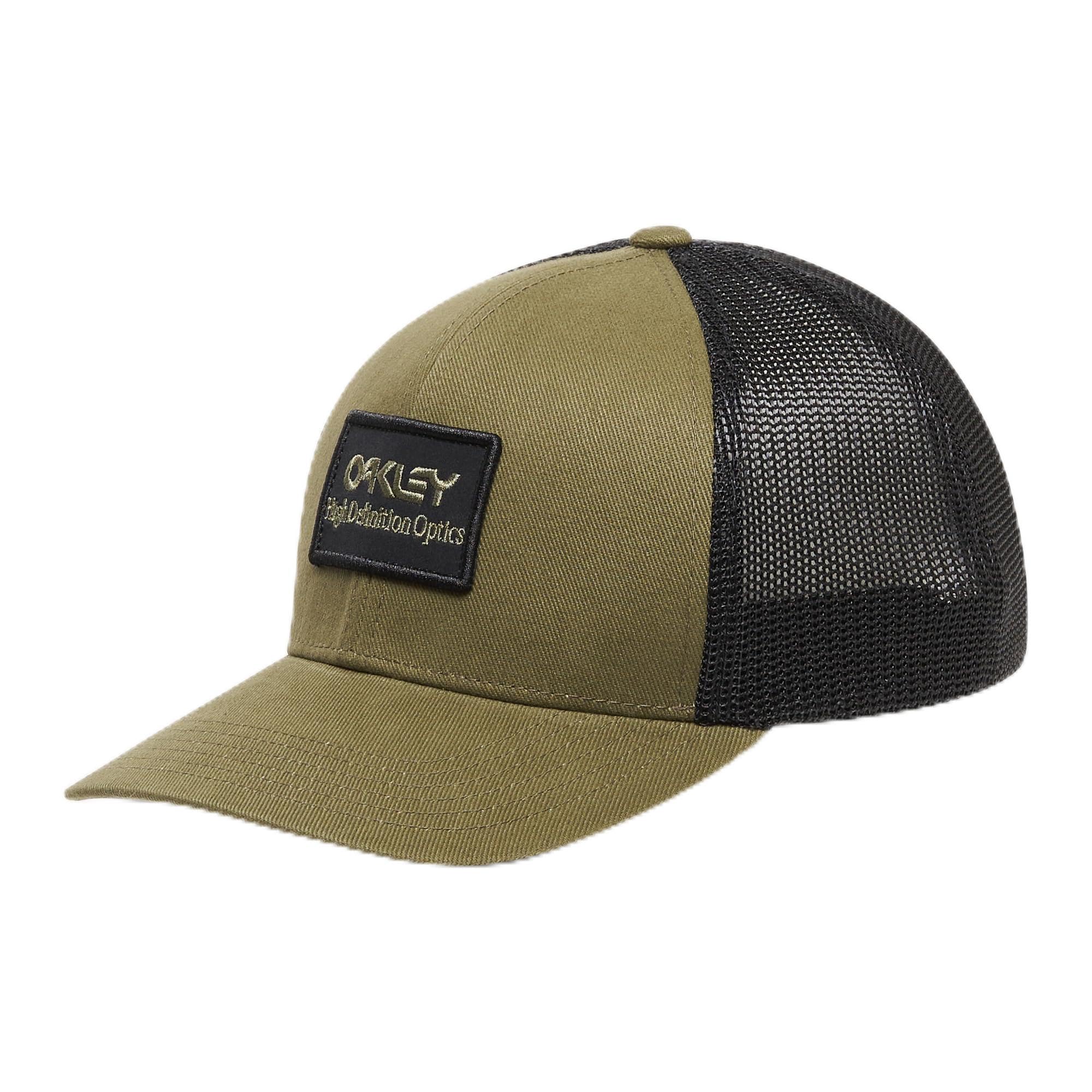 Oakley Men's B1B High Definition Optics Patch Trucker Hat, Army Green