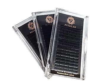 Mink Eyelash Extension Premium Mixed Tray DD.10 Curl 8mm-15mm