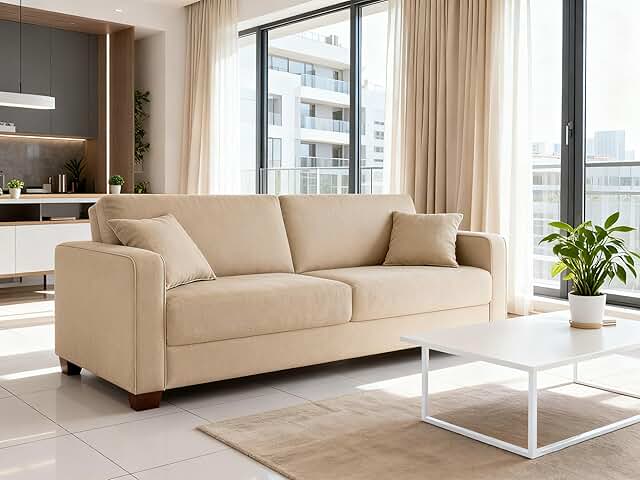VANOMi Loveseat Couches for Living Room, Modern Sofas & Couches with Cus...