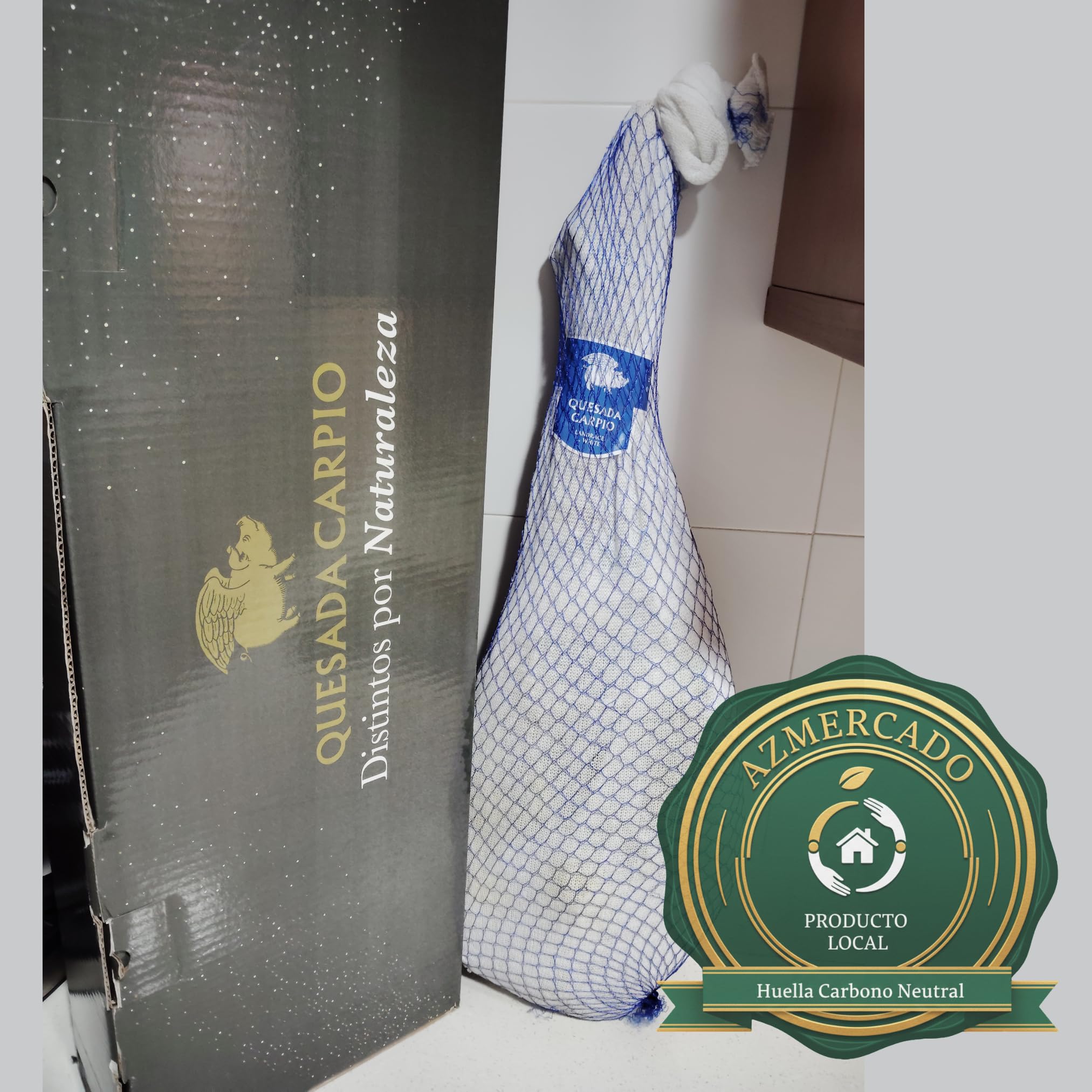 Jamón Serrano Gran Reserva Cruce Duroc · Curación 15 Meses · Pieza Entera con Hueso · Regalo y Tapas