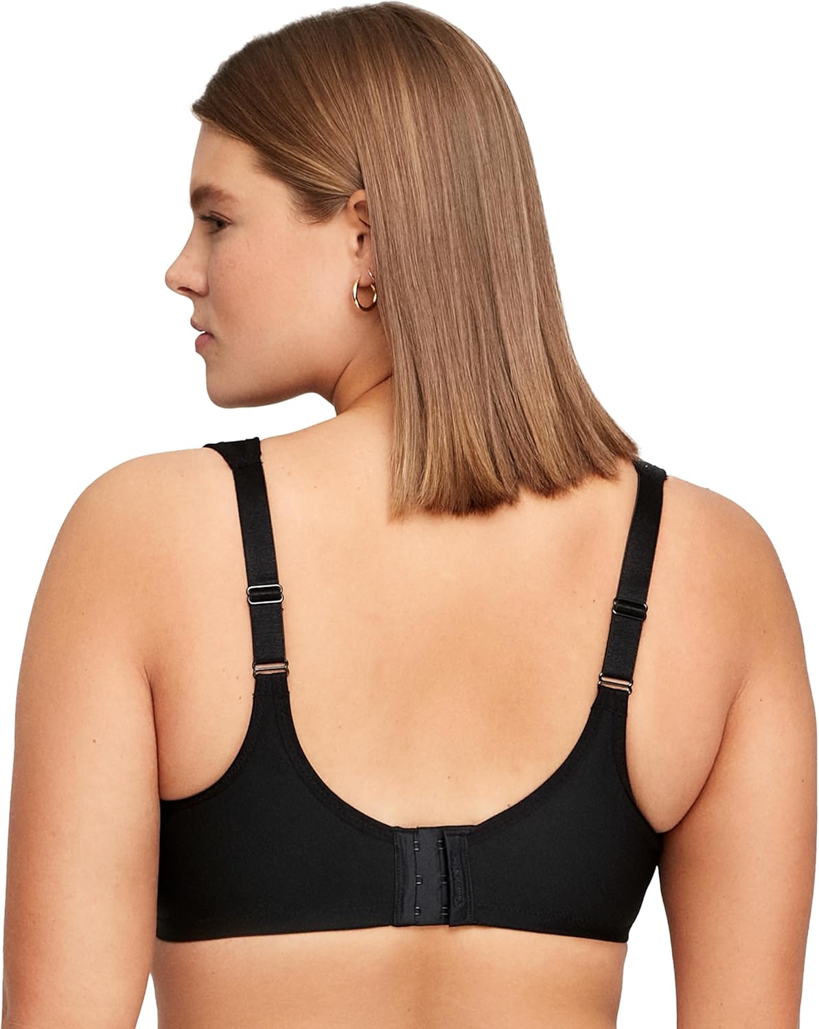 Glamorise Womens Low Cut Wonderwire Lace Bra Underwire #1240 - Image 8