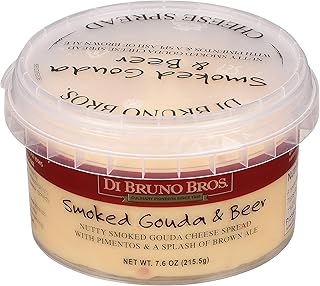 Di Bruno Bros. Smoked Gouda & Beer Cheese Spread Case of (6) 7.6-Ounce Containers