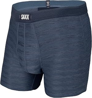 Saxx Men's Underwear - DROPTEMP™ Cooling Mesh Boxer Briefs with Built-in Pouch Support - Underwear for Men