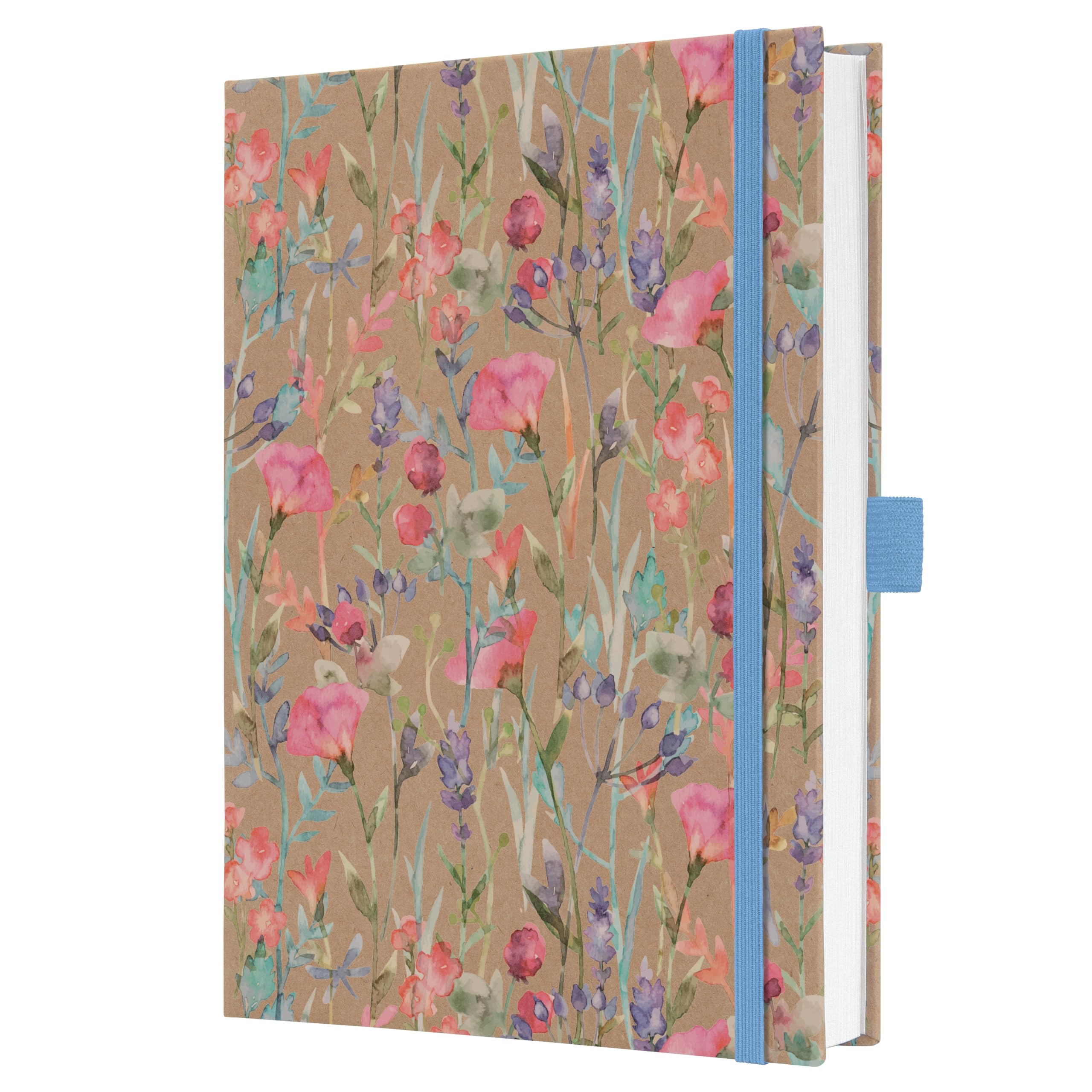 Sigel Jolie Notebook A5 Hardcover A5 152x203x19mm Kraft Paper Cover