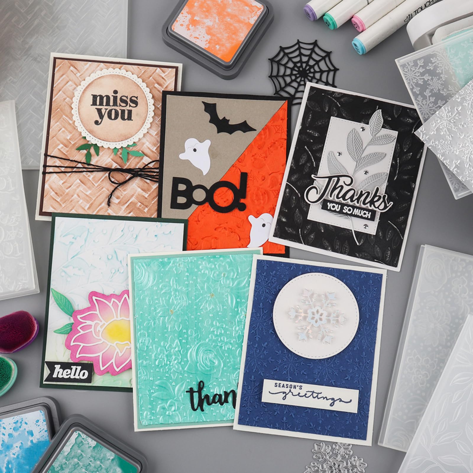 Pochoirs De Peinture En Plastique Sur Le Thème Des Fleurs Et Des Pour Scrapbooking Diy