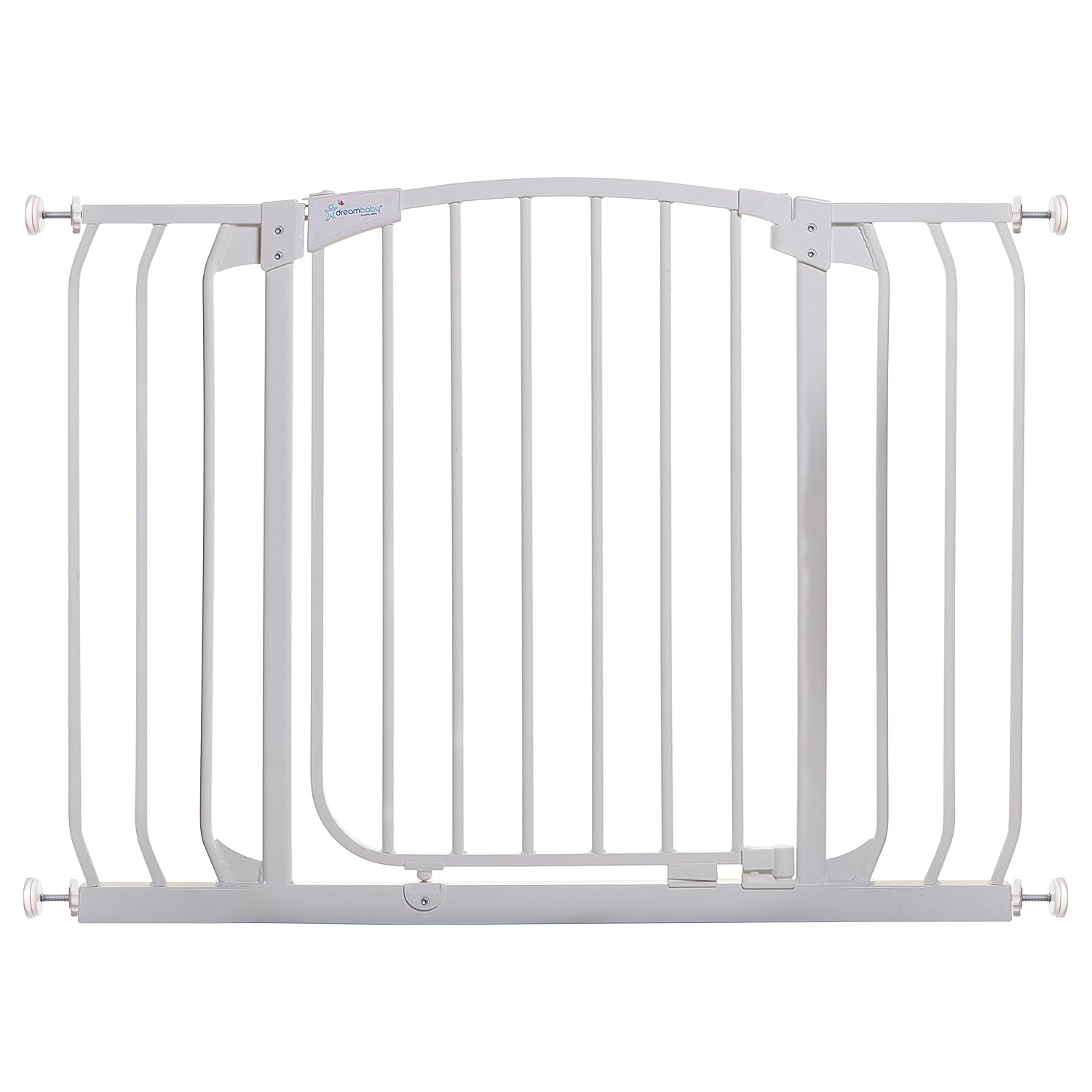 Dreambaby Chelsea Auto-Close Extra-Wide Baby Safety Gate-White (Fits openings with 38-42.5 inches wide)-Model F170W