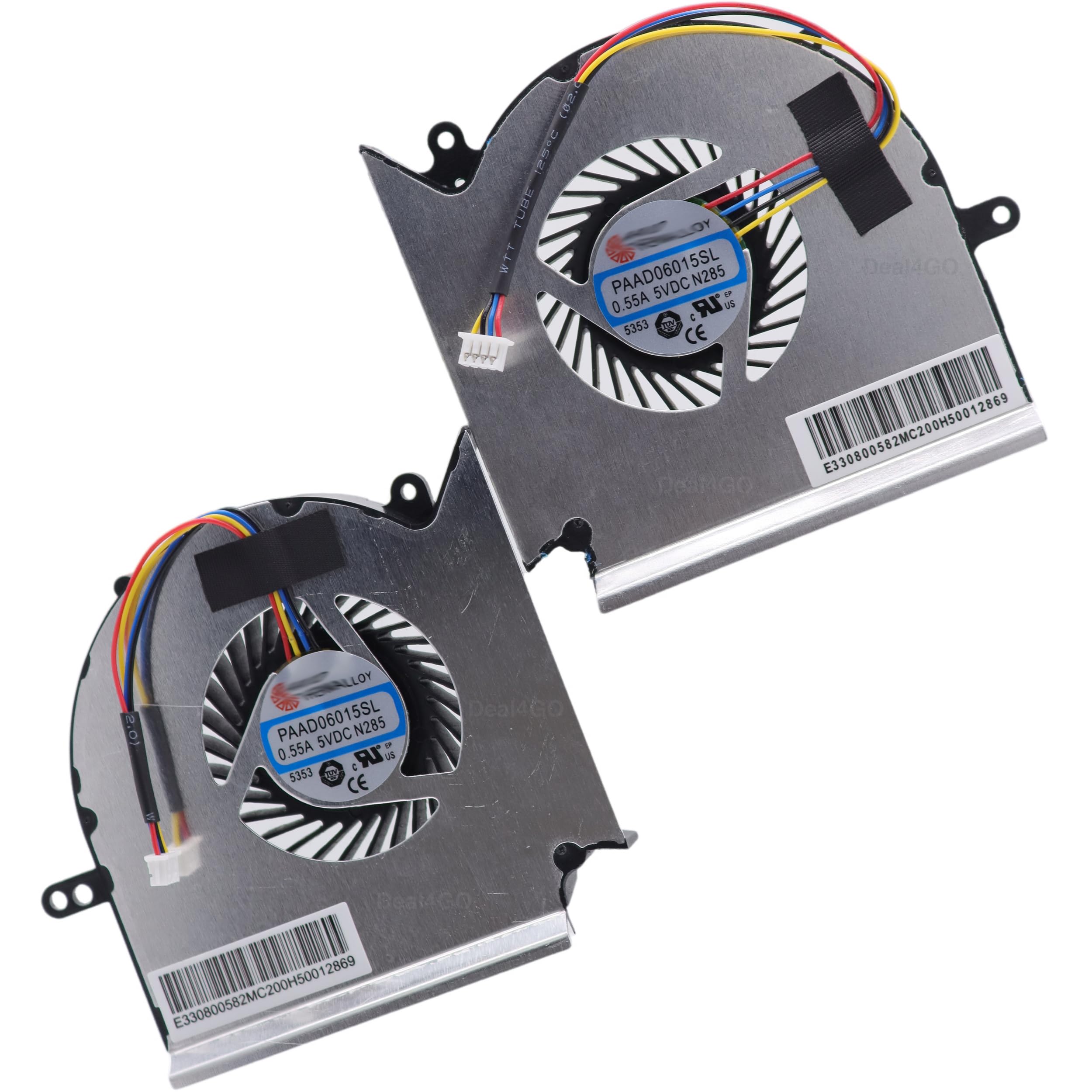 Amazon.co.jp: Deal4GO CPU & GPU グラフィックス冷却ファン 交換用