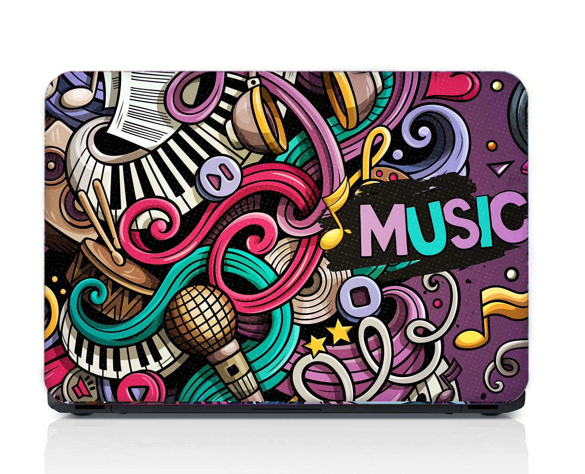 Good Hope Laptop Skin Music Pop Art Print, Vinyl, No Bubble, Multicolor 11.6"- 15.6" inch Laptop (B09D9QF9HQ) Amazon Price History, Amazon Price Tracker