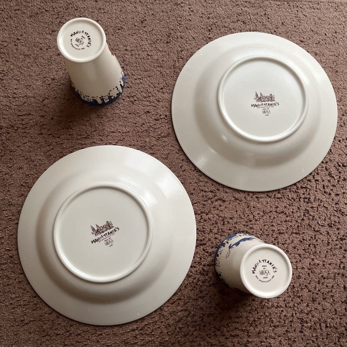 Amazon.co.jp: MIKASA MANHATTANER'S ミカサ 食器 セット タンブラー