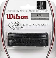 Wilson Cushion-Aire Classic Contour Tennis Racquet Replacement Grip - Cushioned Comfort & Tacky Control