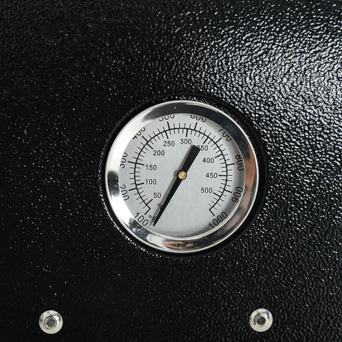 Miniatura 9 de Outsunny Horno de pizza al aire libre con piedra de 12 pulgadas, pelar y cubrir, portátil de pellets de leña con patas plegables, parrilla de pizza