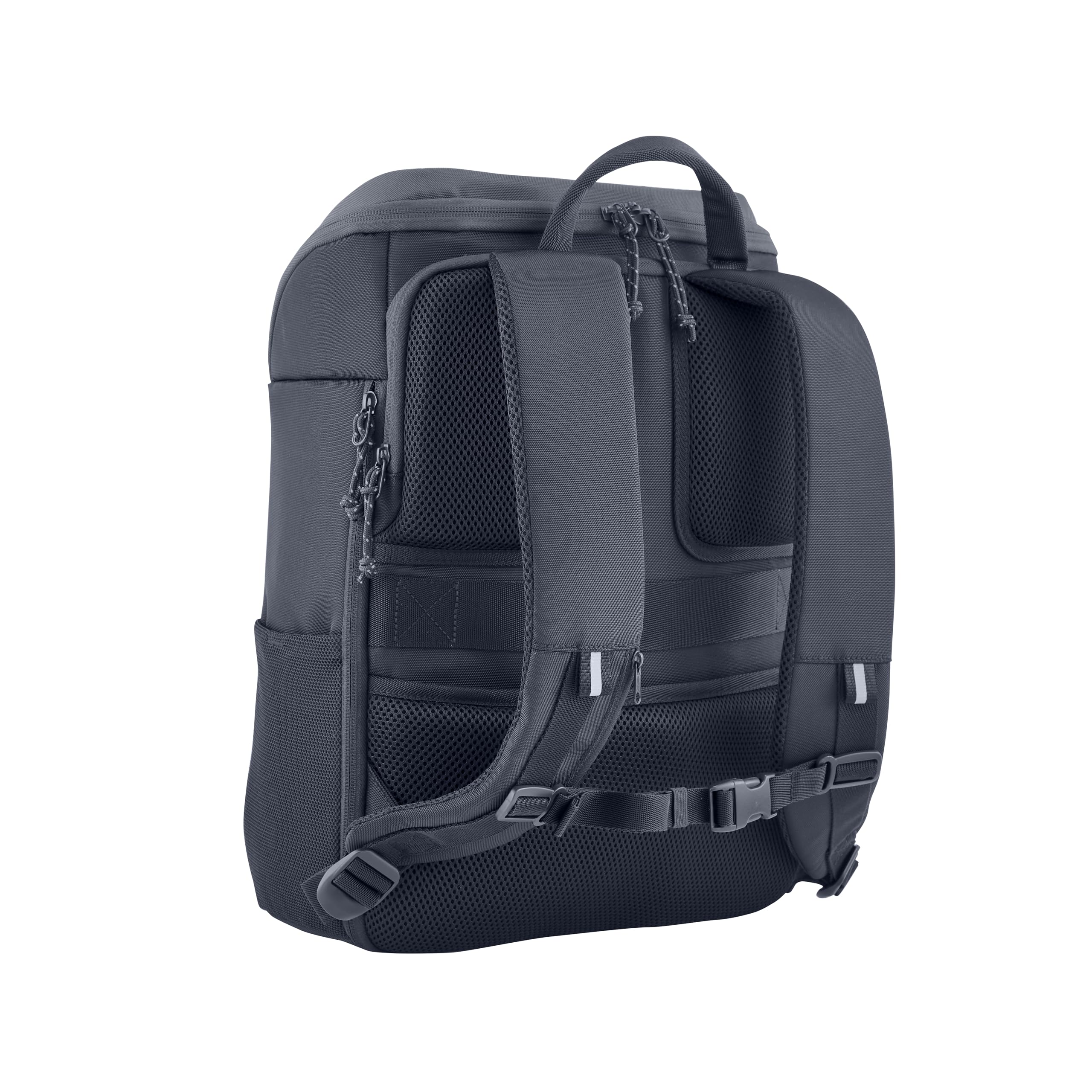 HP Travel - Mochila para Portátiles de hasta 15,6", Resistente al Agua, Unisex, Cremalleras con Bloqueo, Material Reflectante, Compartimento RFID