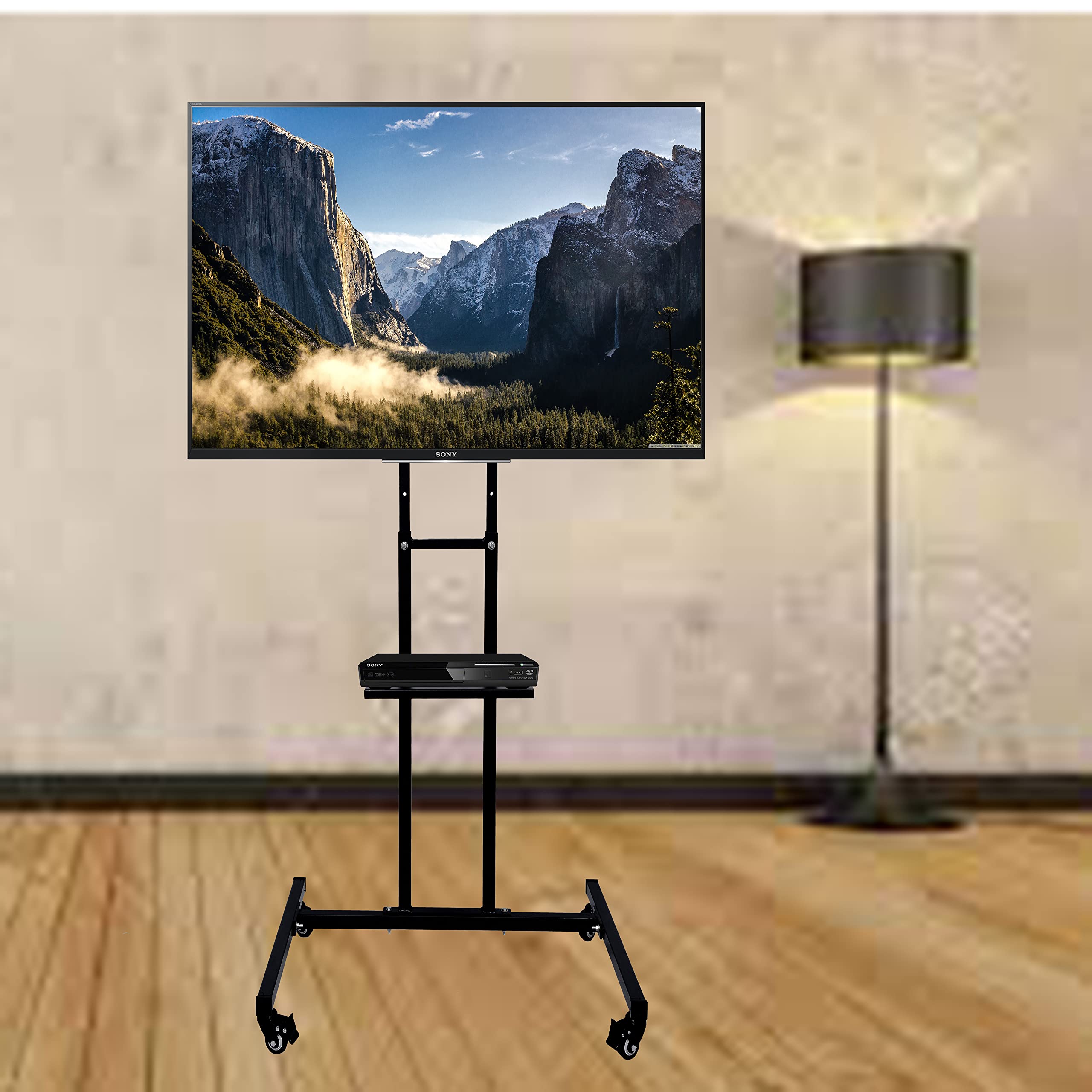 Buy D&V ENGINEERING Creative in innovation Metal Mobile TV Stand on