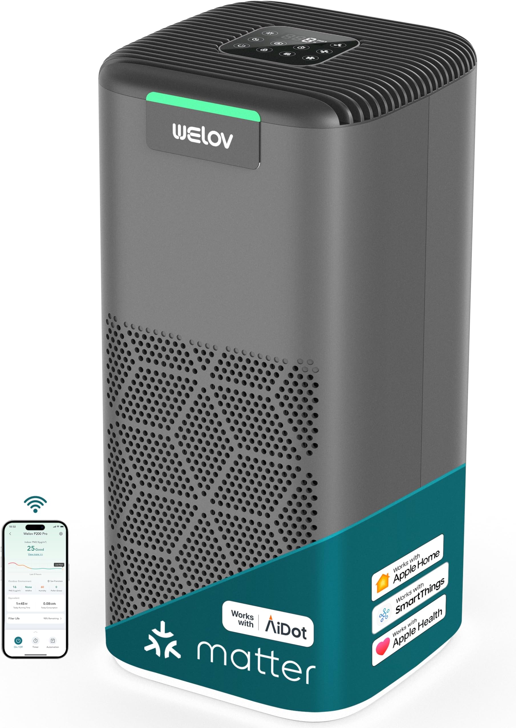 Welov P200 Pro Smart Air Purifiers