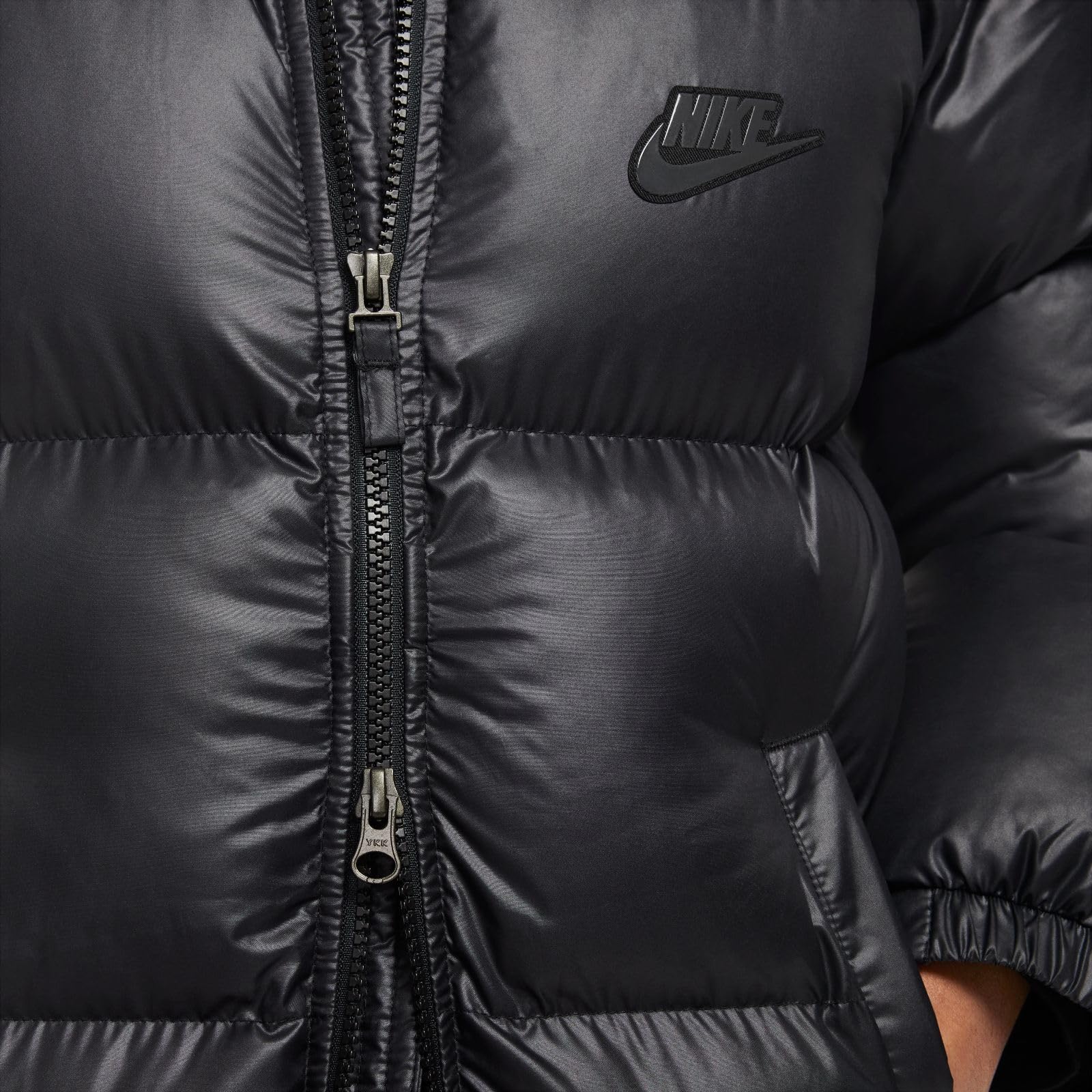 NIKE Unisex Kinder K Nsw Tf Rpl Hgh Syf Eo Prk Ul Thigh Length Hooded Jkt