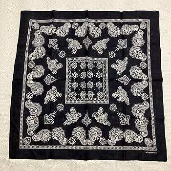 20s30s40s フランス フレンチ ビンテージ 黒白チェック バンダナ 20s30s40s フランス フレンチ ビンテージ 黒白チェック バンダナ