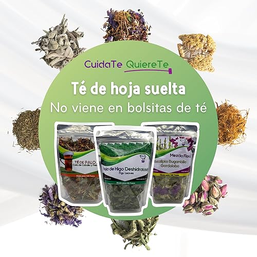 Miniatura 81 de Hojas de guayaba, Quiere Te, 5.3 oz (150 gramos), hasta 200 tazas, hojas enteras secas, guajava de Psidio, té de hojas sueltas de hierbas
