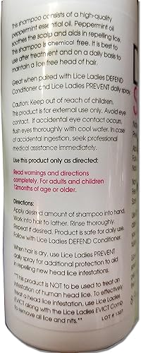 Miniatura 2 de Defend Shampoo - Daily Treatment, Non-Toxic, Homeopathic, Natural, Hypoallergenic - 8 Fl Oz Bottle
