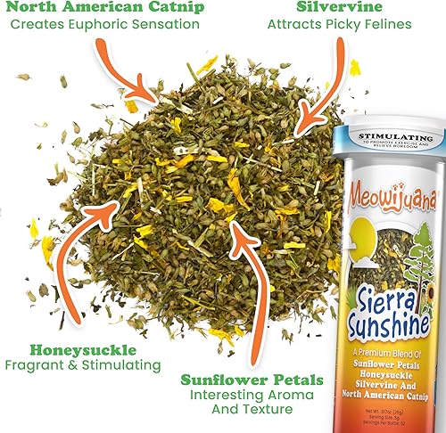 Miniatura 11 de Meowijuana Paquete de fresa Get Sprung Juguete de fresa recargable y mezcla de hierba gatera Happy Grass Promueve el juego y la salud del gato