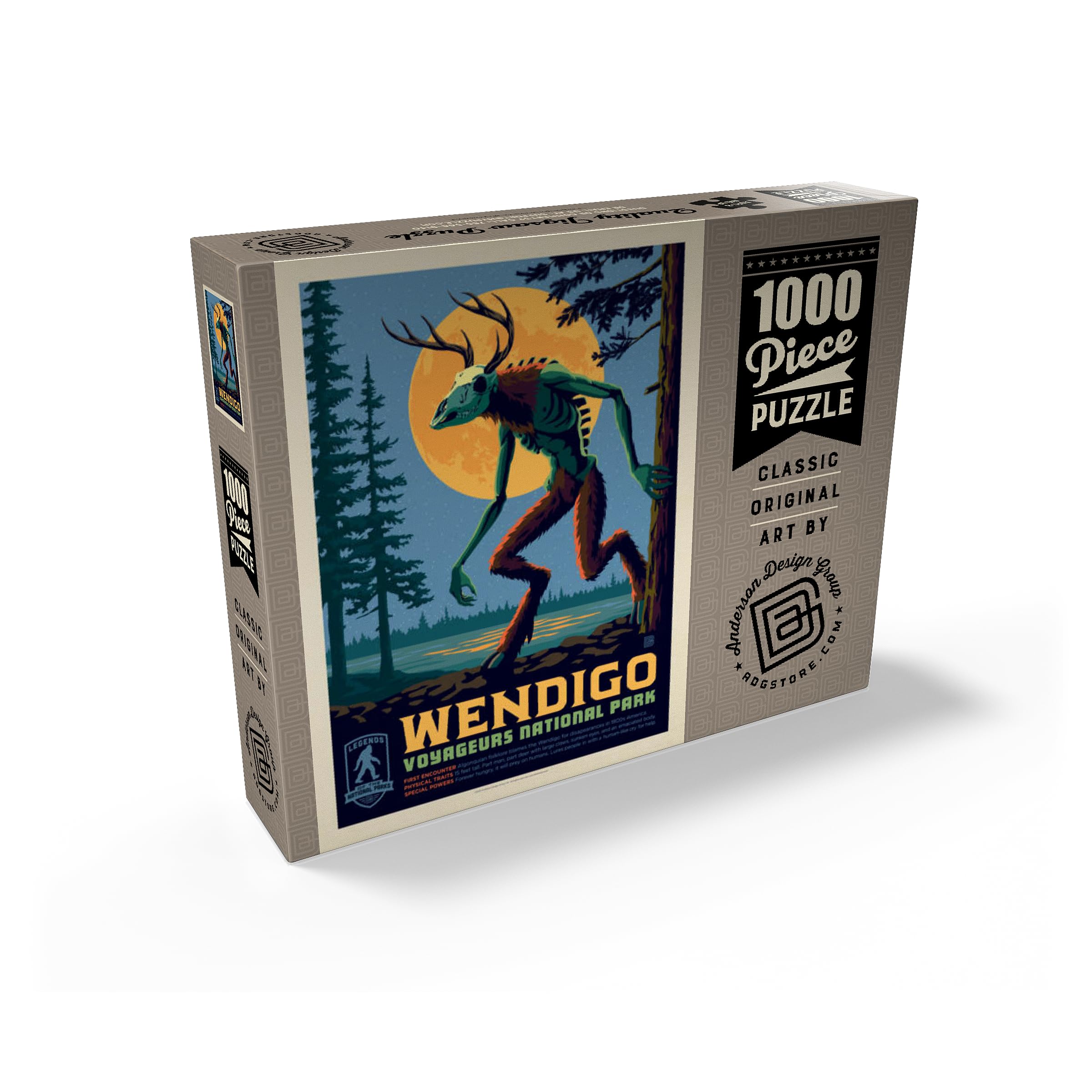 Amazon.com: MyPuzzle Legends of The National Parks: Voyageurs' The
