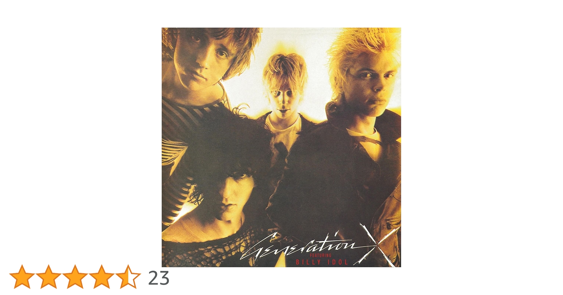 Generation X _変形 LPレコード帯付き_Billy Idol GENERATION X / Valley Of The Dolls