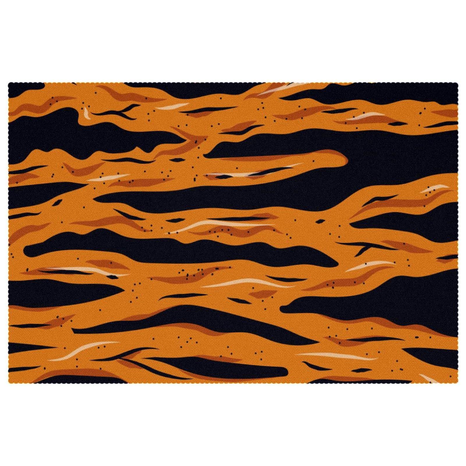 Set de table tigre pour sublimer vos dîners de fête et repas de famille