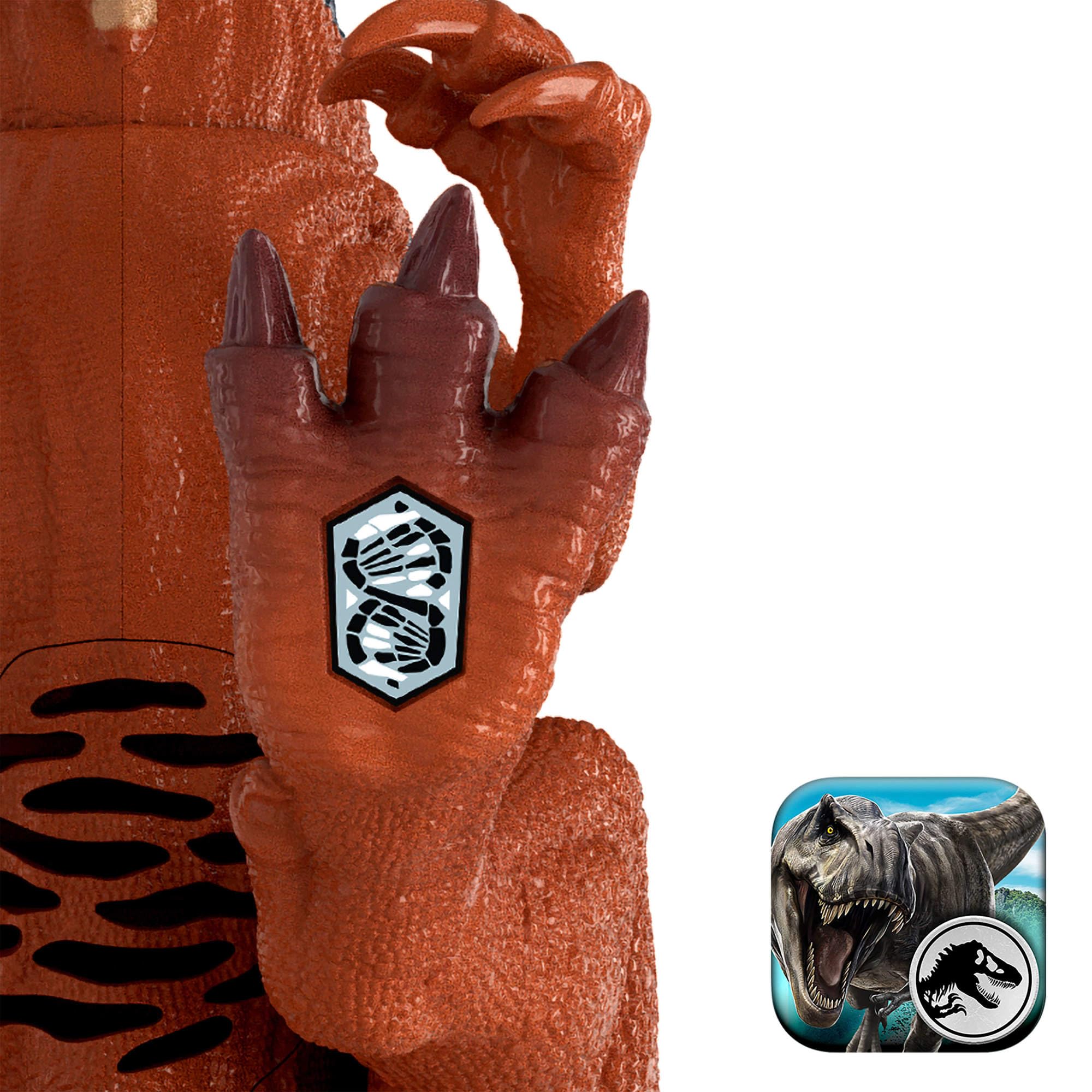 Mattel Jurassic World Figurine de Dinosaure Rugissement Féroce Mouvement Mâchoire Attaque Effets Sonores JKL76