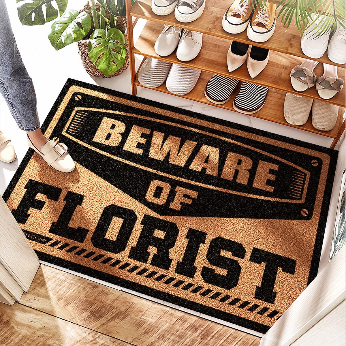 Tapis de sol absorbant pour une entrée propre en automne