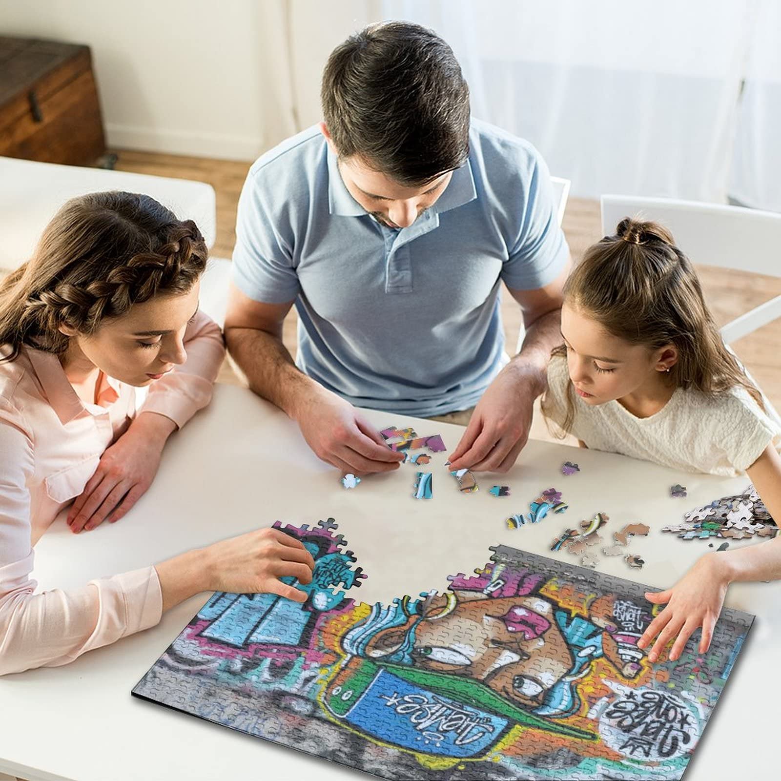 Banksy Puzzle de 1000 piezas, puzle clásico para adultos y niños, juego familiar para relajación y diversión Banksy Puzzle de 1000 piezas, puzle clásico para adultos y niños, juego familiar para relajación y diversión