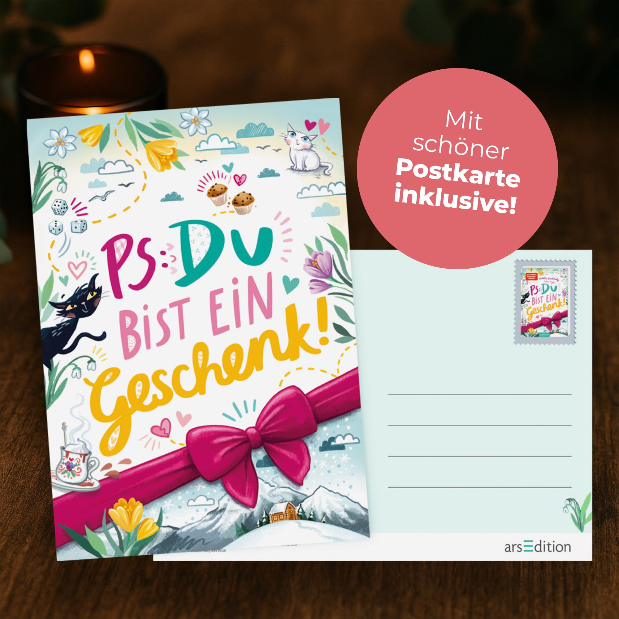 Natalie Buchholz – PS: Du bist die Beste! Bücherreihe Band 1-7 – Für alle ab 11 Jahren, die Chaos, Spaß und Freundschaftsthemen lieben – Freundschaft, Schule und Teenager – mit exklusiver Postkarte