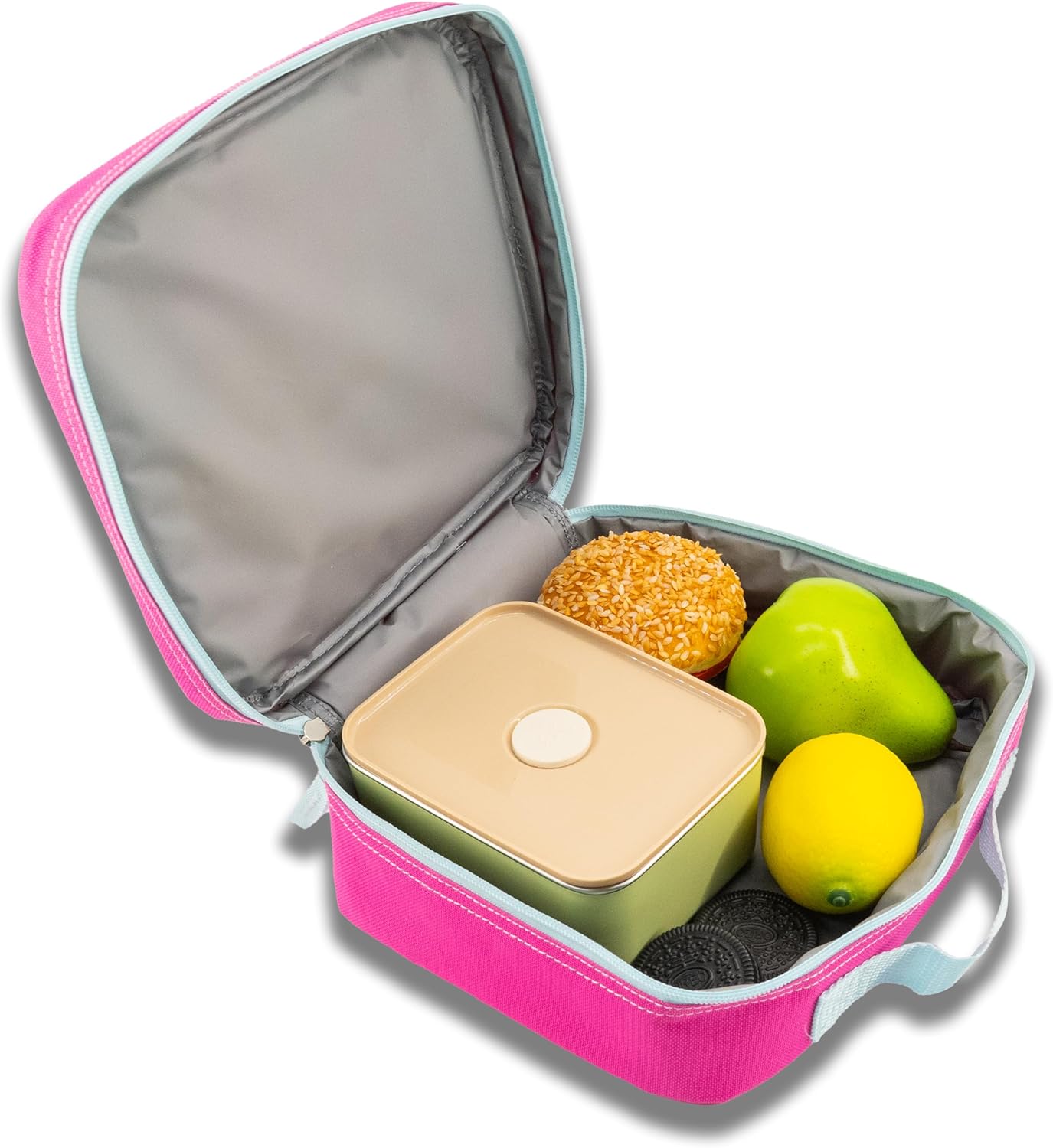 Disney Minnie Mouse Lunch Box for Kids | Insulated Lunch Bag Lunch Box for Girls, Boys, Unisex, Toddlers| Disney Minnie Mouse Pink Reusable Lunchbox - Image 3