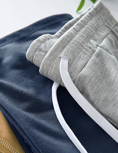 Miniatura 2 de Liberty Pro Paquete de 3 pantalones cortos deportivos para niños y jóvenes, pantalones cortos deportivos casuales con bolsillos, ropa deportiva de