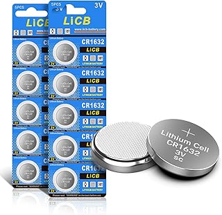 LiCB CR1632 CR 1632 3V Lithium Battery(10PCS)