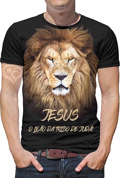 Camisetas Masculinas com Frases Bíblicas