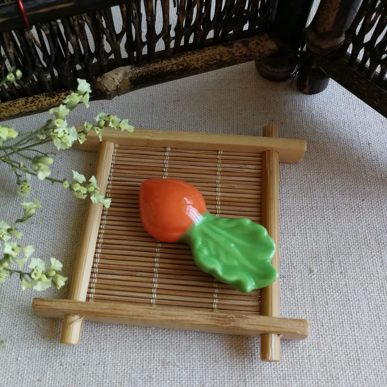 Poggia Bacchette A Forma Di Cane - Set Da 6 In Lega Di Zinco Per Cucina E Ristorante - Foto 6