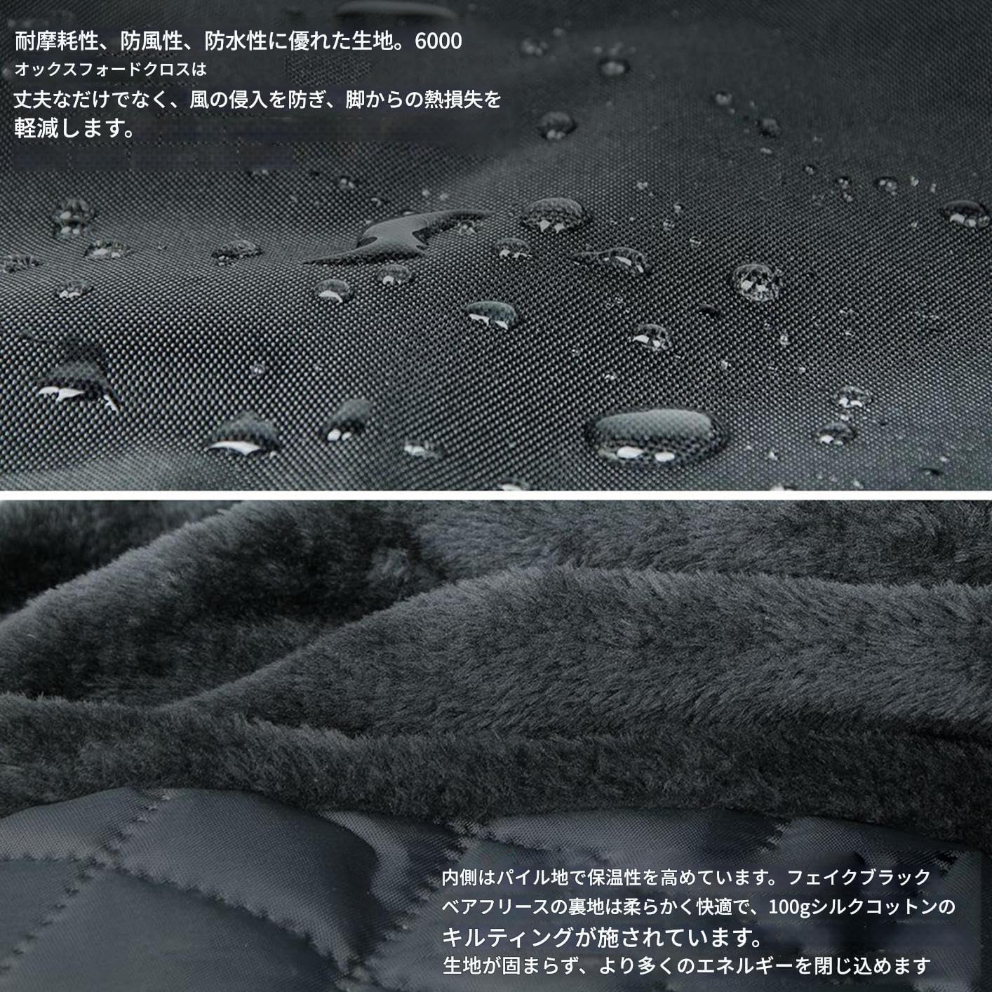 風防 カバー - 寒冷天候 防水 保温,風防スクーターエプロンカバー,ツーリング 通勤 アドベンチャー バイク 女性 【グラインドバッグスライダーウェアラブル】