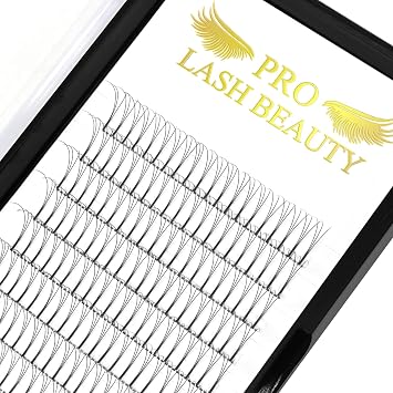 Premade Volume Eyelash Extensions 3D-C-0.07-9-16mix Long Stem Premade Fans Eyelash Extensions .07 .10 Premade Volume Fans Volume Lash Extensions C D Curl3D-C-0.07,9-16 mix
