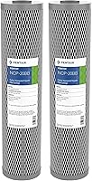 Vista 6 de Pentair Pentek NCP-10 Filtro de agua de carbono, 10 pulgadas, cartucho de filtro plisado impregnado de carbono sin celulosa, 10 x 2.5 pulgadas, 10