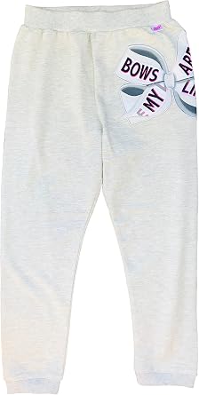 JoJo Siwa "Bows are My Life Heathered Sweatpants Gray Nickelodeon Size 5