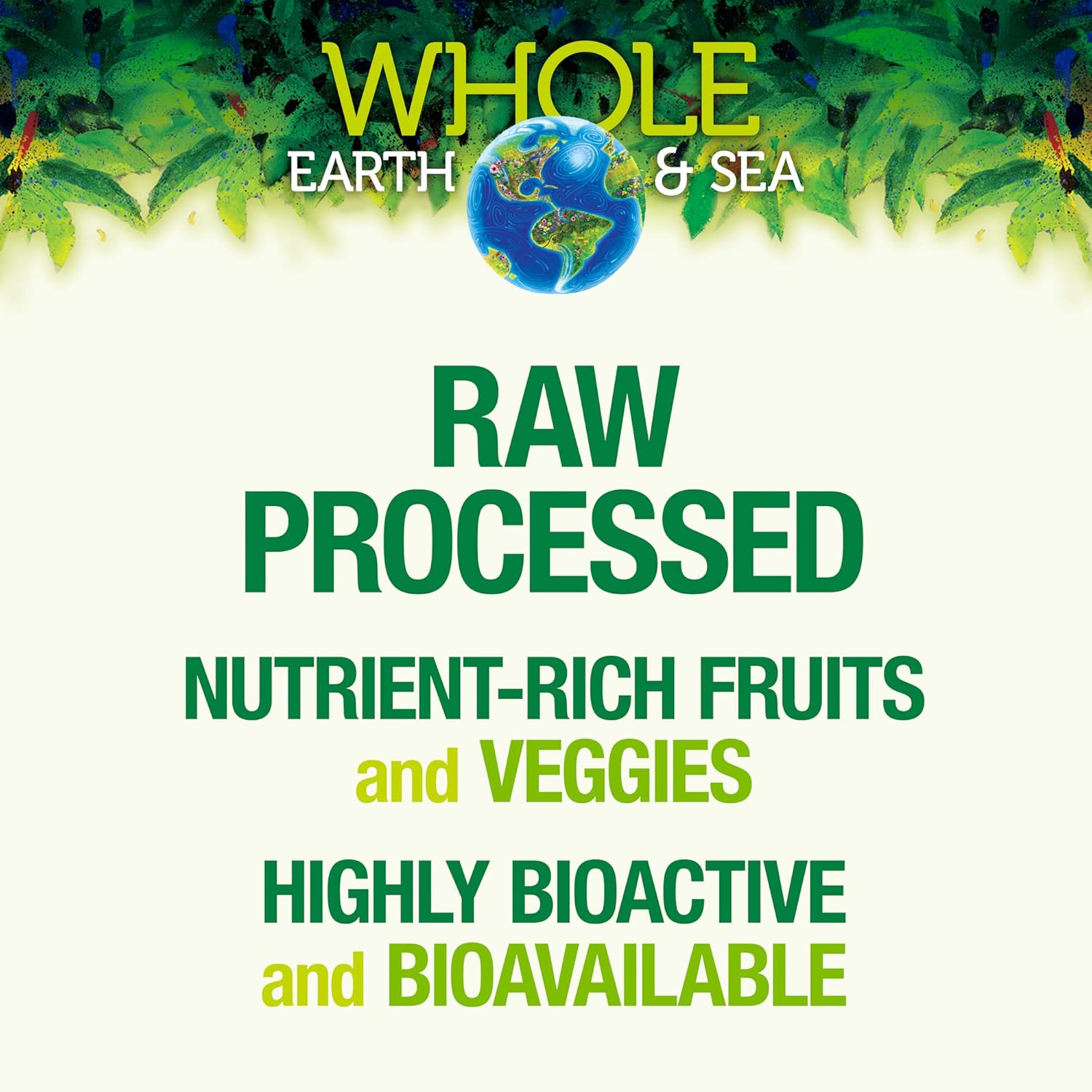Whole Earth & Sea from Natural Factors, Women's 50+ Multivitamin & Mineral, Vegan, 120 Tablets : Health & Household