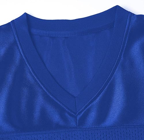 Miniatura 5 de Camiseta de fútbol sólida para hombre, camiseta de fútbol para hombre y mujer personalizada