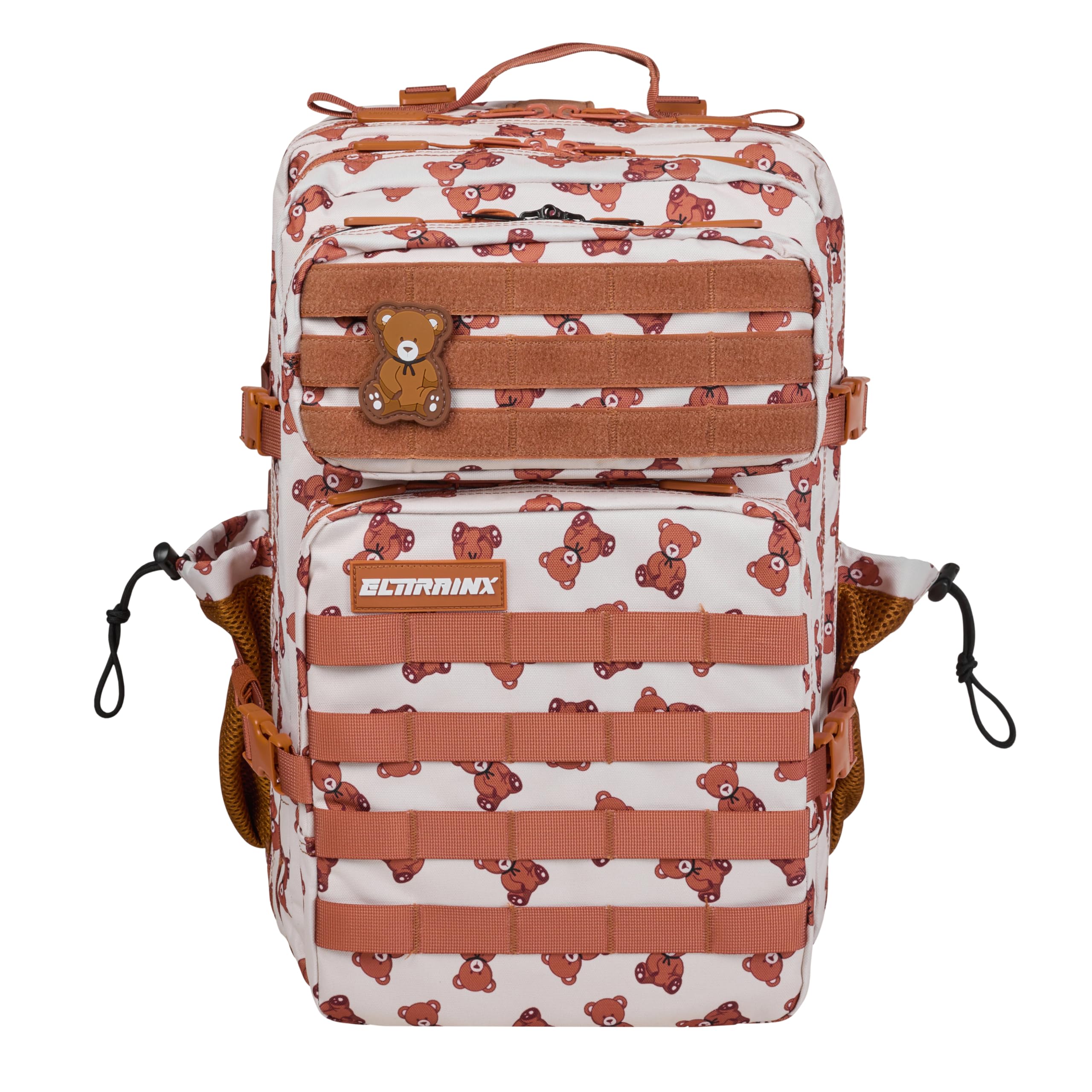 Elitrainx Unisex Teddy Bear Elitex Training 45L Military Tactical Backpack Usa Waterproof Sports Backpack Airplane Cabin Cross Training Portable Outdoor Sports Gym, 45 Litros